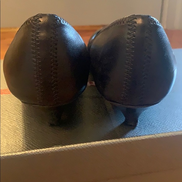 Prada nappa leather cap-toe ballet flats - Picture 5 of 6